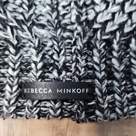 Rebecca Minkoff Monochrome Knit Beanie - Picture 2 of 8